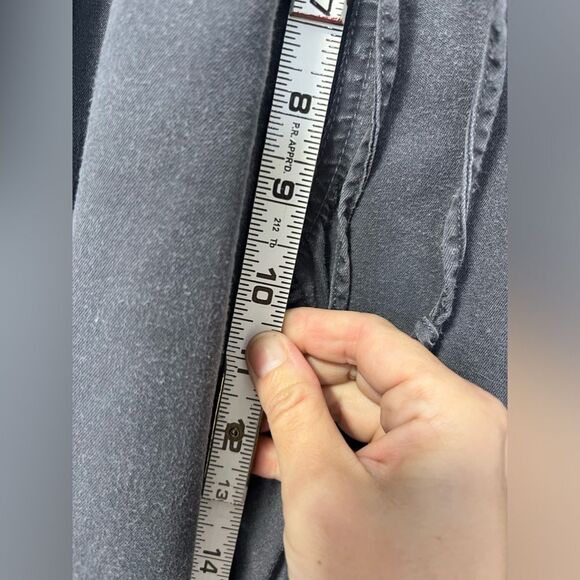 Abercrombie & Fitch Grey cargo jogger washed gray size small - Picture 6 of 7